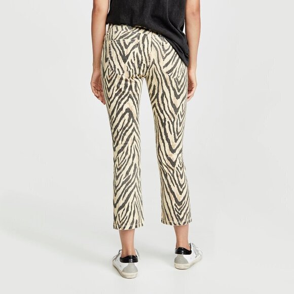 NWT Current | Elliott zebra print crop jeans, 27 - Picture 7 of 16